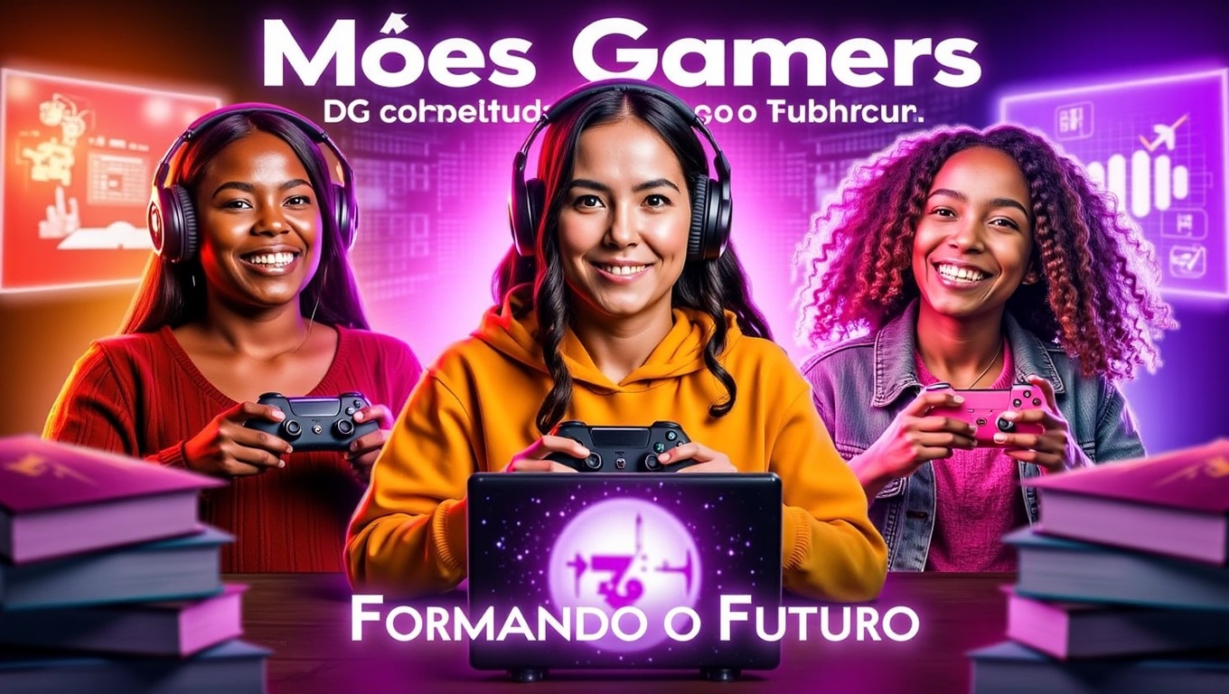Mães Gamers: Players Importantes para Formar as Próximas Gerações